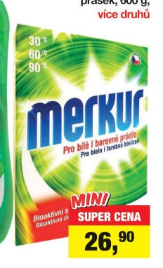 Merkur prací prášek, 600 g
