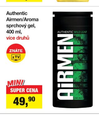 Authentic Airmen/Aroma sprchový gel, 400 ml