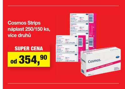 Cosmos Strips náplast 250/150 ks