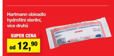 Hartmann obinadlo hydrofilní sterilní
