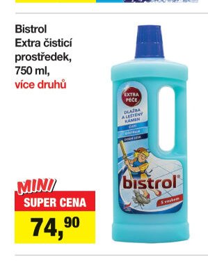 Bistrol Extra čistící prostředek, 750 ml