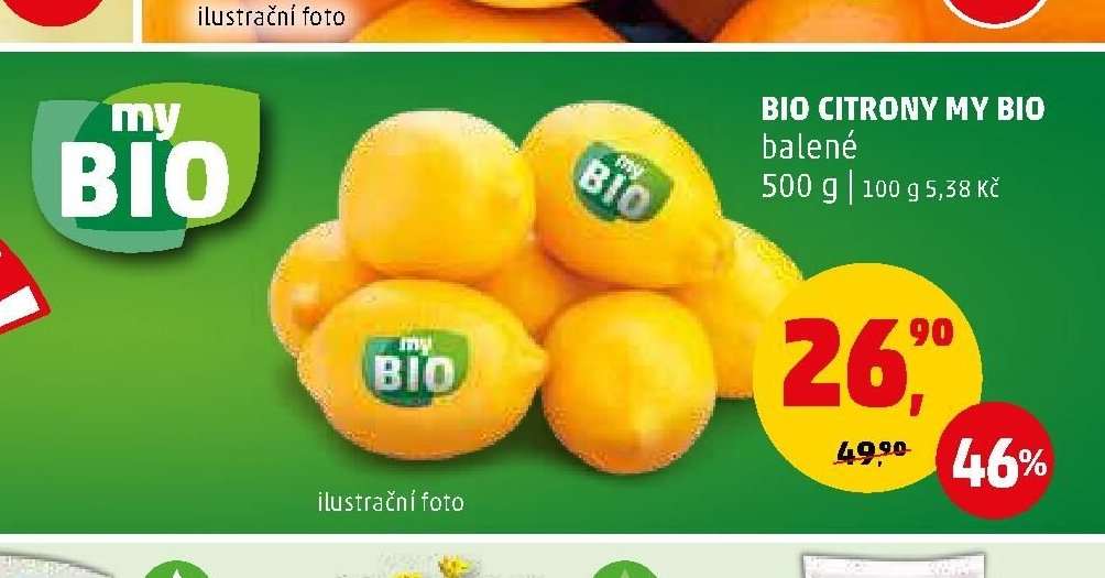 BIO CITRONY MY BIO balené - Penny Market aktualniletaky.eu