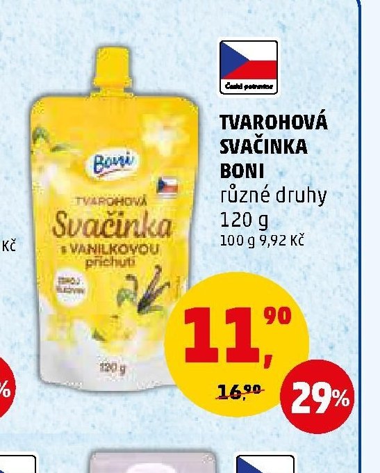 TVAROHOVÁ SVAČINKA BONI - Penny Market aktualniletaky.eu