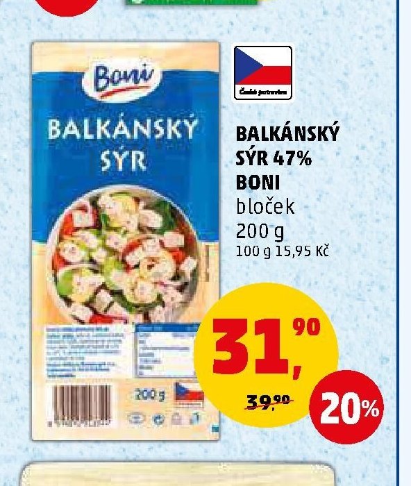 BALKÁNSKÝ SÝR BONI - Penny Market aktualniletaky.eu