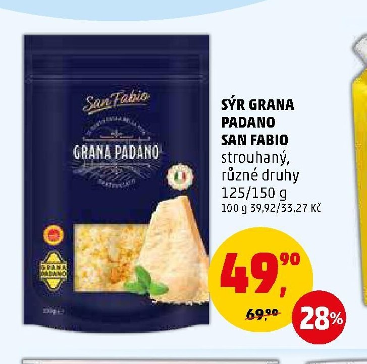 Sýr Grana Padano San Fabio - Penny Market aktualniletaky.eu