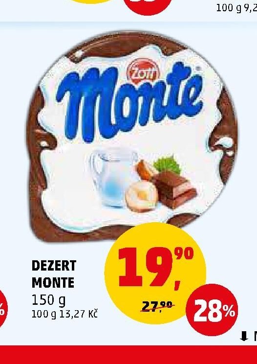 Dezert Monte - Penny Market aktualniletaky.eu