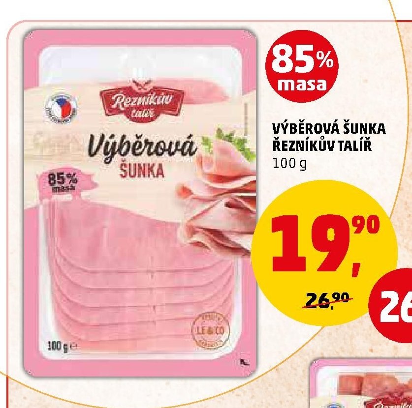 Výběrová šunka Řezníkův talíř - Penny Market aktualniletaky.eu