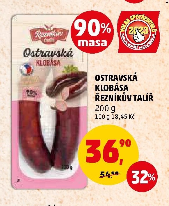 Ostravská klobása Řezníkův talíř - Penny Market aktualniletaky.eu