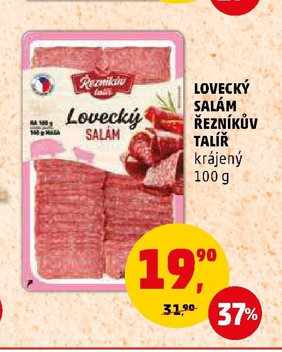 Lovecký salám Řezníkův talíř - Penny Market aktualniletaky.eu