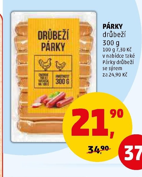 Drůbeží párky - Penny Market aktualniletaky.eu
