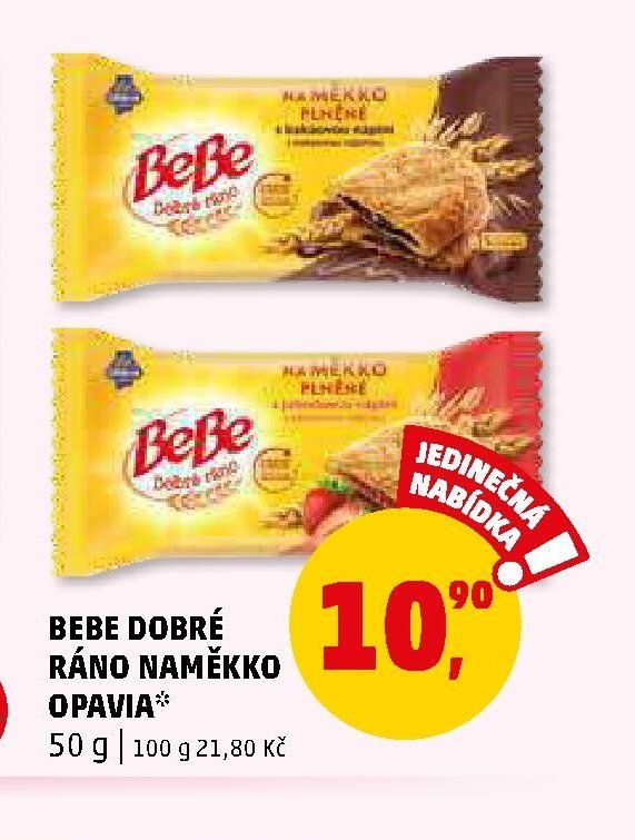 BEBE DOBRÉ RÁNO NAMĚKKO OPAVIA 50 g - Penny Market aktualniletaky.eu