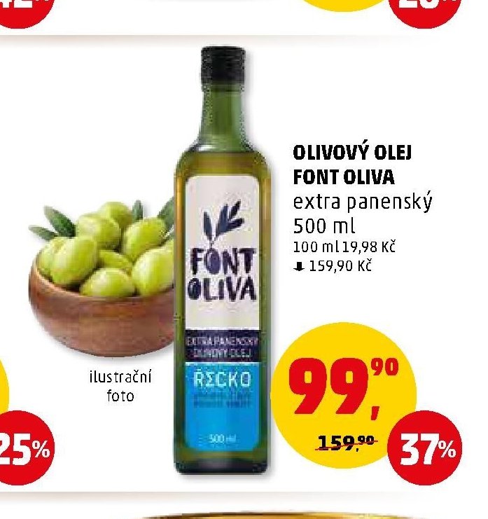 OLIVOVÝ OLEJ FONT OLIVA - Penny Market aktualniletaky.eu