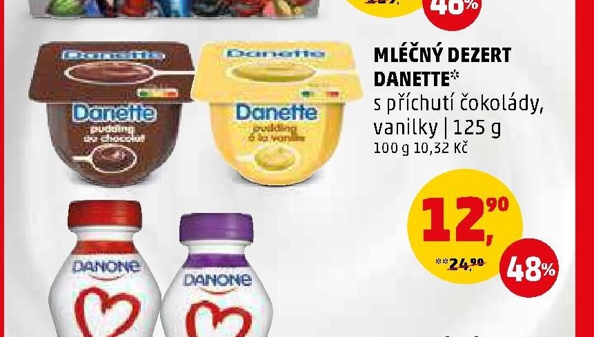 Mléčný dezert Danette - Penny Market aktualniletaky.eu