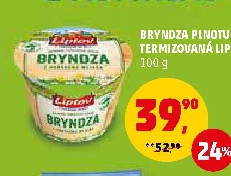 Bryndza plnotučná termizovaná Liptov - Penny Market aktualniletaky.eu