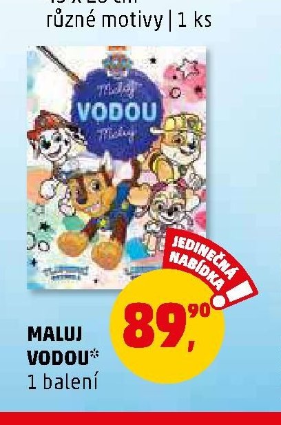 Maluj vodou - Penny Market aktualniletaky.eu