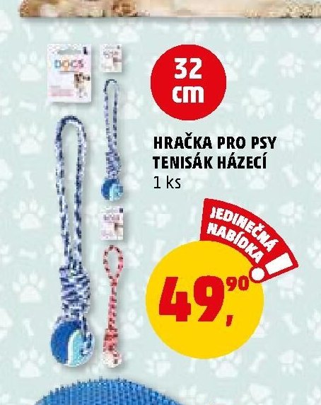 Hračka pro psy tenisák házecí - Penny Market aktualniletaky.eu