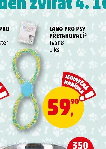 Lano pro psy přetahovací - Penny Market aktualniletaky.eu