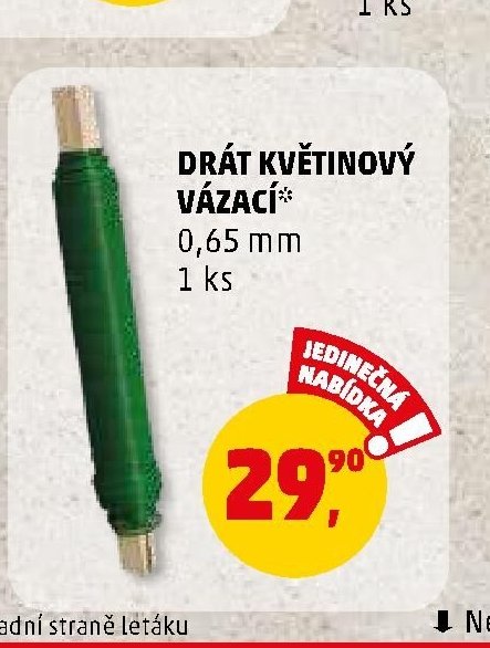 DRÁT KVĚTINOVÝ VÁZACÍ - Penny Market aktualniletaky.eu