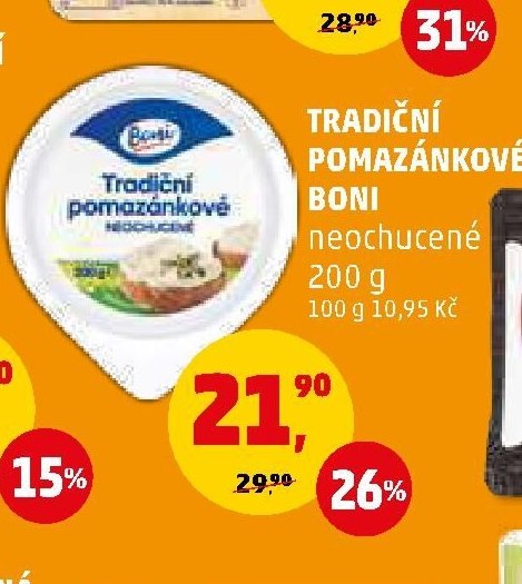 TRADIČNÍ POMAZÁNKOVÉ BONI - Penny Market aktualniletaky.eu
