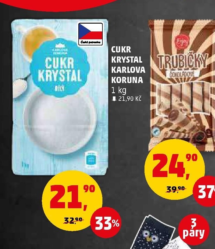 Cukr krystal Karlova Koruna 1 kg - Penny Market aktualniletaky.eu