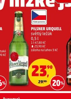 Pilsner Urquell světlý ležák - Penny Market aktualniletaky.eu