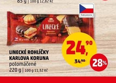 Linecké rohlíčky Karlova Koruna - Penny Market aktualniletaky.eu