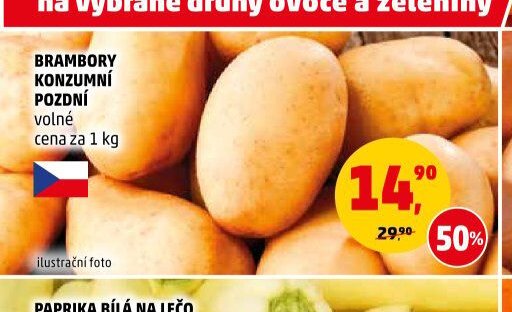 BRAMBORY KONZUMNÍ POZDNÍ volné - Penny Market aktualniletaky.eu
