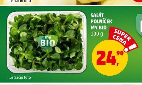 SALÁT POLNÍČEK MY BIO - Penny Market aktualniletaky.eu