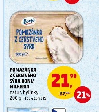 POMAZÁNKA Z ČERSTVÉHO SÝRA BONI - Penny Market aktualniletaky.eu
