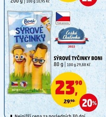 SÝROVÉ TYČINKY BONI - Penny Market aktualniletaky.eu