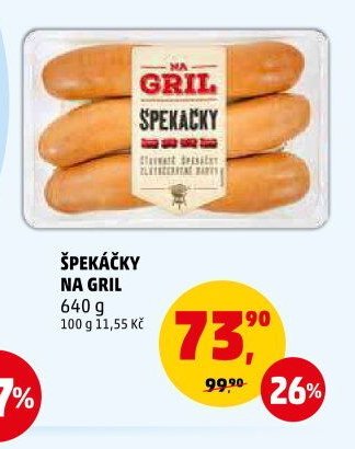 Špekáčky na gril - Penny Market aktualniletaky.eu