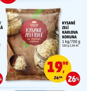 Kysané zelí Karlova Koruna - Penny Market aktualniletaky.eu