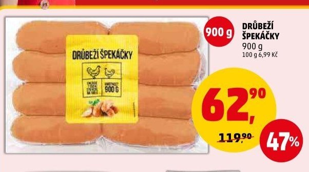 DRŮBEŽÍ ŠPEKÁČKY 900 g - Penny Market aktualniletaky.eu