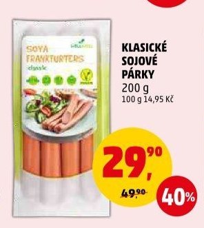 KLASICKÉ SOJOVÉ PÁRKY 200 g - Penny Market aktualniletaky.eu