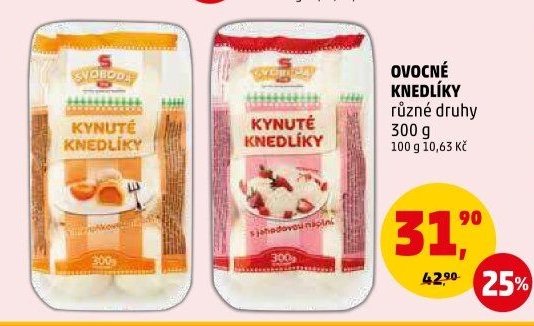 OVOCNÉ KNEDLÍKY různé druhy 300 g - Penny Market aktualniletaky.eu