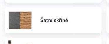 Šatní skříně