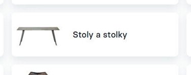 Stoly a stolky