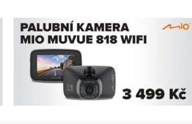 Palubní kamera Mio MiVue 818 WiFi