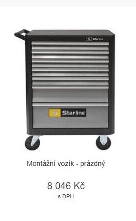 Montážní vozík - prázdný