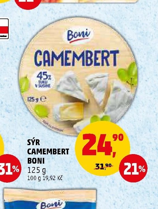 Sýr Camembert Boni - Penny Market aktualniletaky.eu