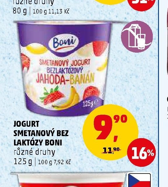 JOGURT SMETANOVÝ BEZ LAKTÓZY BONI - Penny Market aktualniletaky.eu