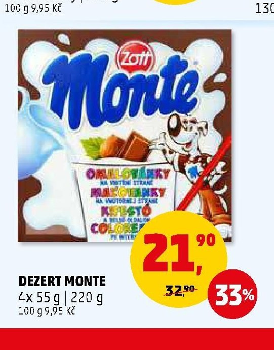 DEZERT MONTE - Penny Market aktualniletaky.eu