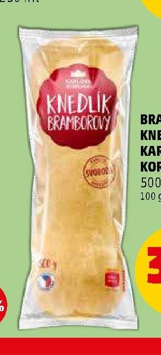 Bramborový knedlík Karlova Koruna - Penny Market aktualniletaky.eu