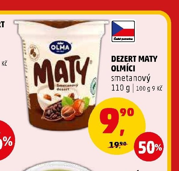 Dezert Maty Olmíci - Penny Market aktualniletaky.eu