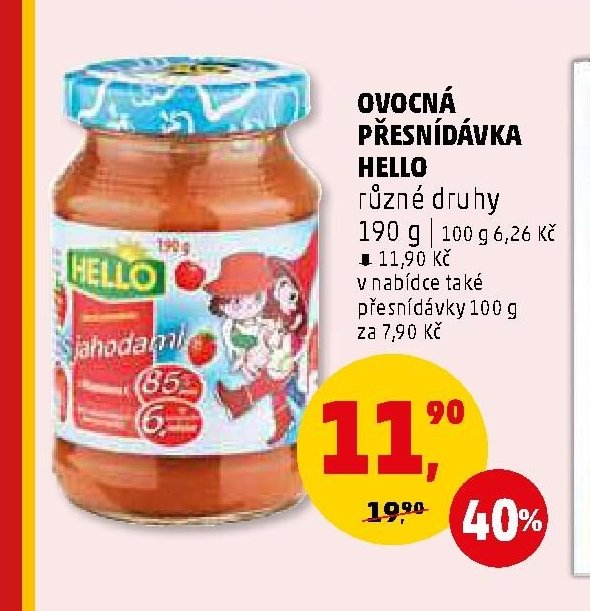 Ovocná přesnídávka Hello - Penny Market aktualniletaky.eu