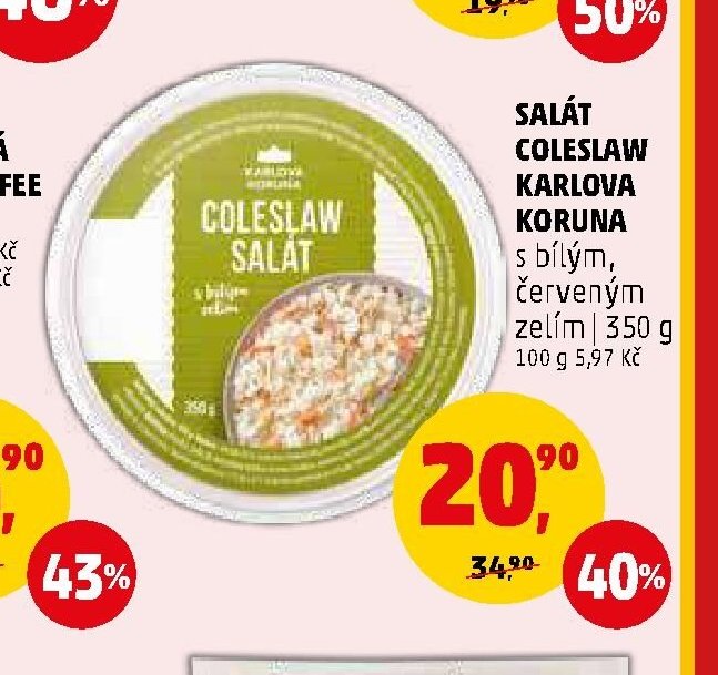 Salát Coleslaw Karlova Koruna - Penny Market aktualniletaky.eu
