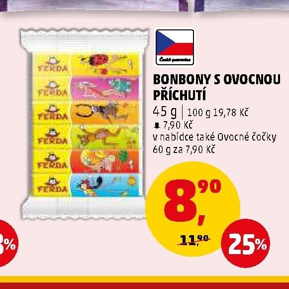 BONBONY S OVOCNOU PŘÍCHUTÍ - Penny Market aktualniletaky.eu
