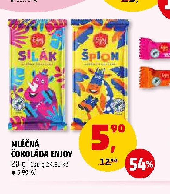 Mléčná čokoláda Enjoy - Penny Market aktualniletaky.eu