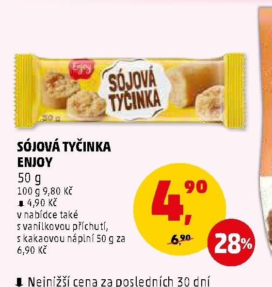 Sójová tyčinka Enjoy - Penny Market aktualniletaky.eu