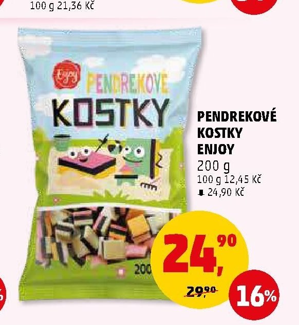 Pendrekové kostky Enjoy - Penny Market aktualniletaky.eu